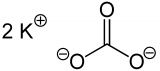Kali carbonat (K2CO3) là gì? Tính chất vật lí, tính chất hóa học