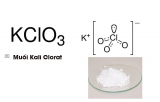 Kali clorat (KClO3) là gì? Tính chất vật lí, Điều chế, Ứng dụng